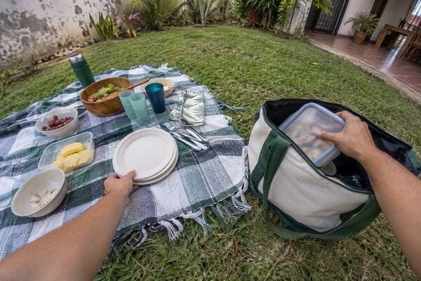 First-person view: pack up a picnic